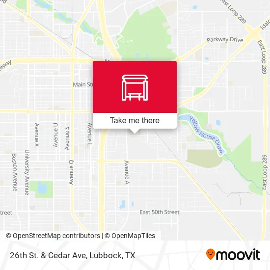 Mapa de 26th St. & Cedar Ave