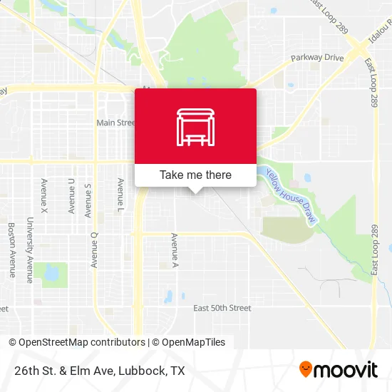 Mapa de 26th St. & Elm Ave