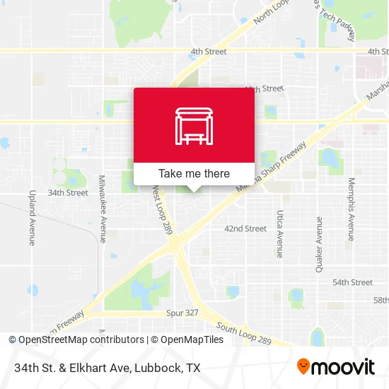 Mapa de 34th St. & Elkhart Ave