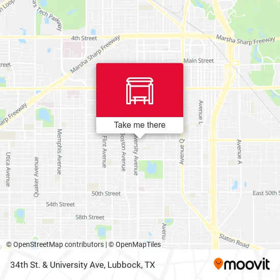 Mapa de 34th St. & University Ave