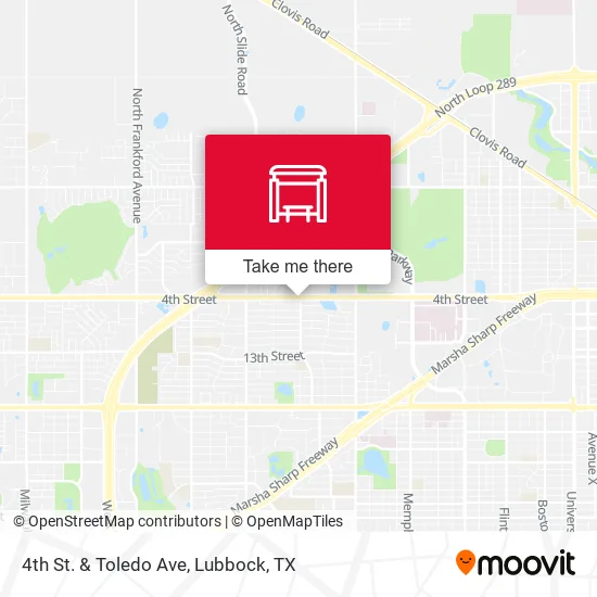 Mapa de 4th St. & Toledo Ave