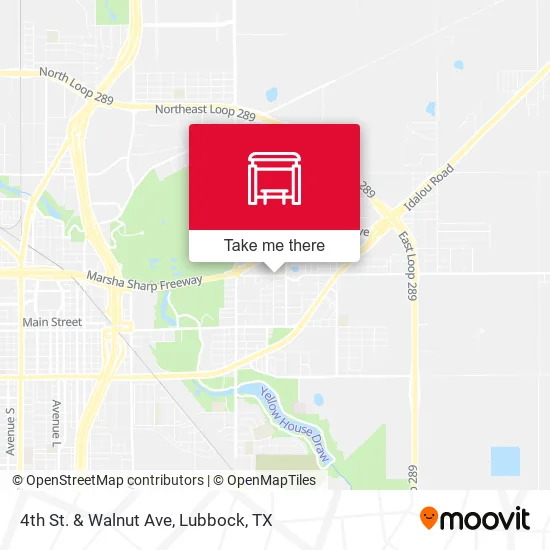 4th St. & Walnut Ave map