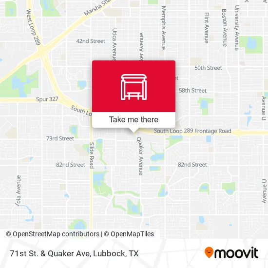 Mapa de 71st St. & Quaker Ave