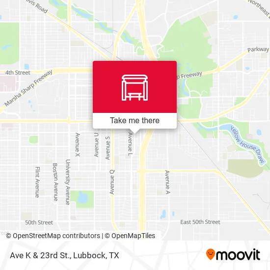 Mapa de Ave K & 23rd St.