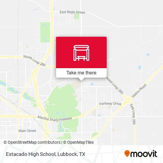 Estacado High School map