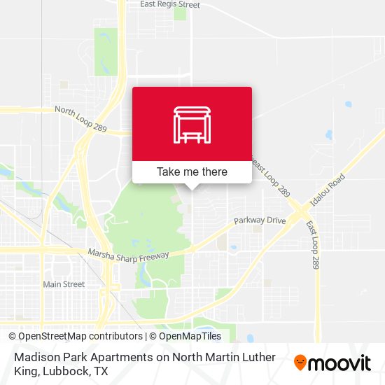 Madison Park Apartments on North Martin Luther King map