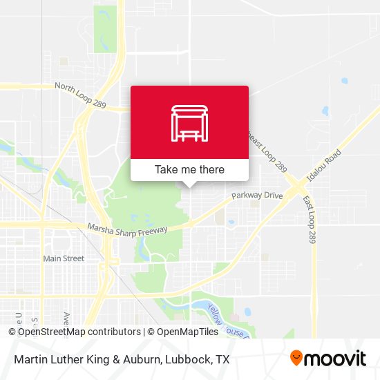 Martin Luther King & Auburn map