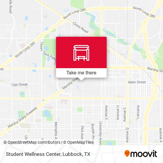 Student Wellness Center map