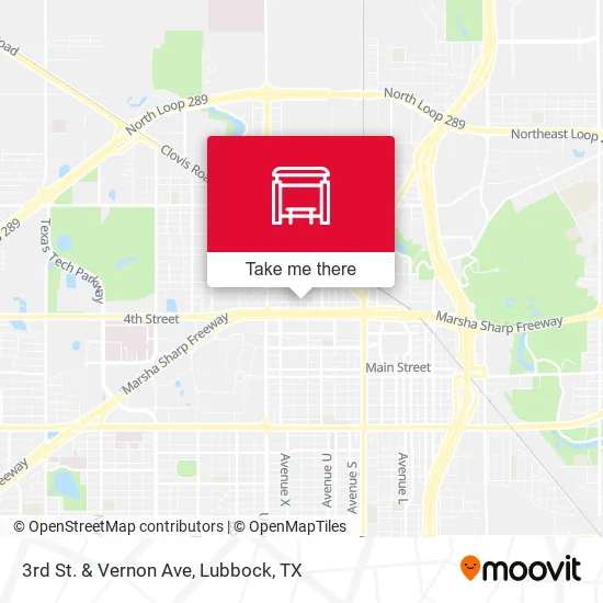 Mapa de 3rd St. & Vernon Ave