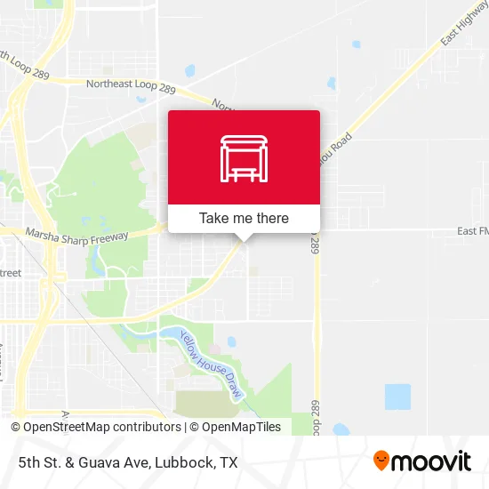 Mapa de 5th St. & Guava Ave