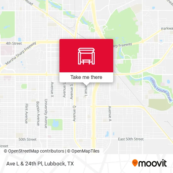 Ave L & 24th Pl map