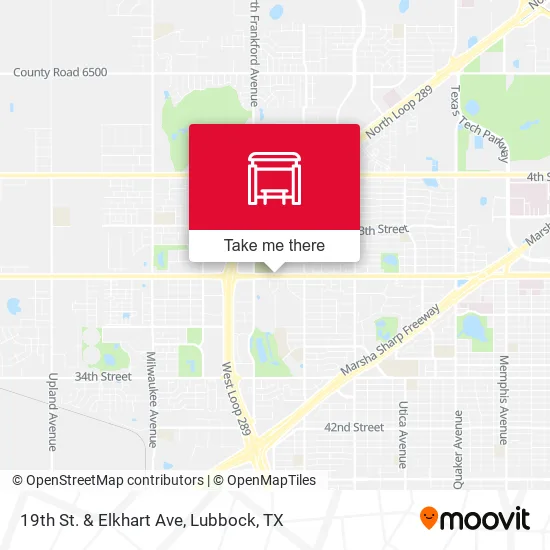 19th St. & Elkhart Ave map