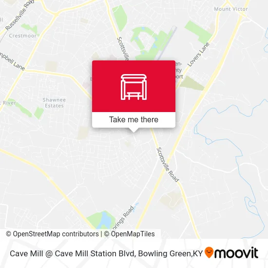 Cave Mill @ Cave Mill Station Blvd map