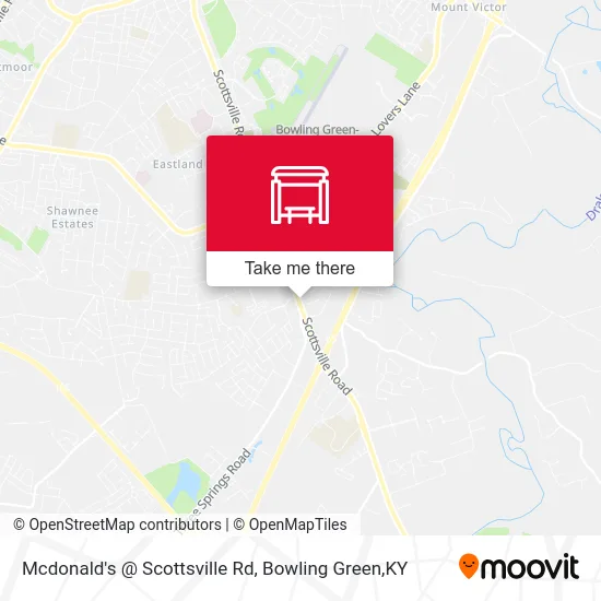 Mcdonald's @ Scottsville Rd map