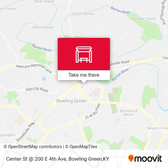 Center St @ 200 E 4th Ave map