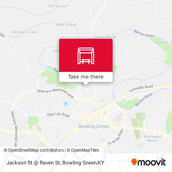 Jackson St @ Raven St map