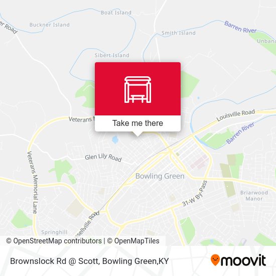 Brownslock Rd @ Scott map