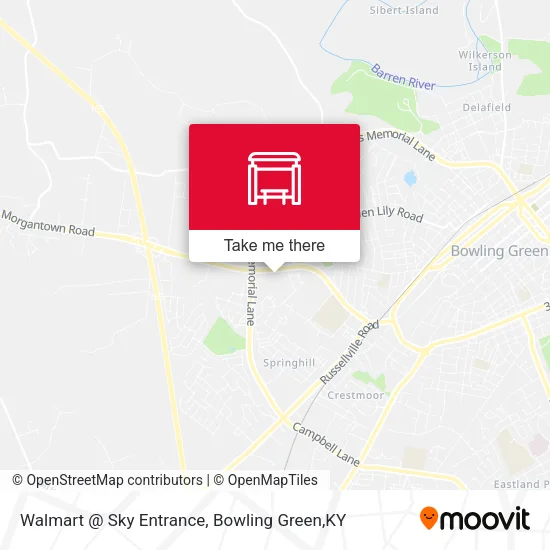 Walmart @ Sky Entrance map