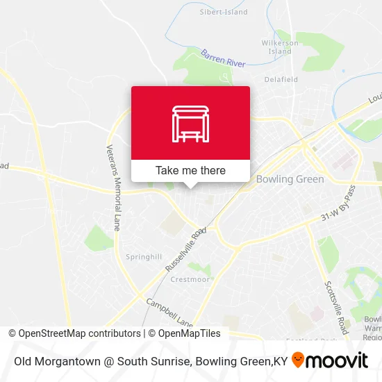 Old Morgantown @ South Sunrise map