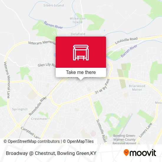 Broadway @ Chestnut map