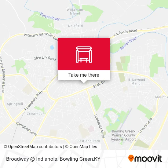 Broadway @ Indianola map