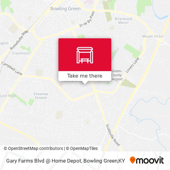 Mapa de Gary Farms Blvd @ Home Depot