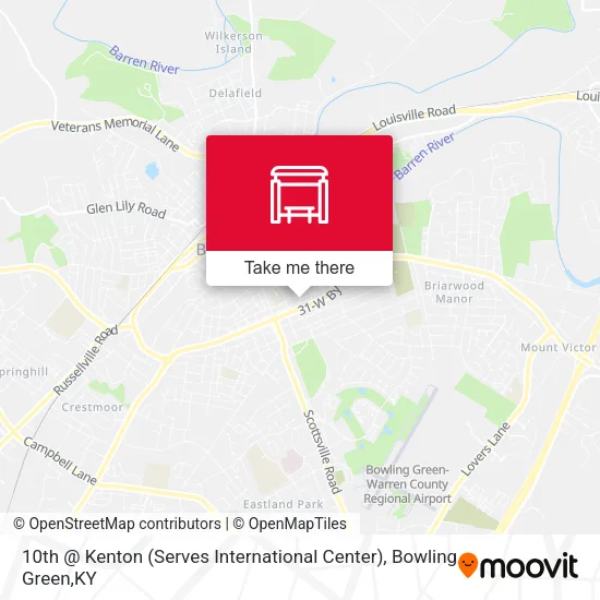 10th @ Kenton (Serves International Center) map