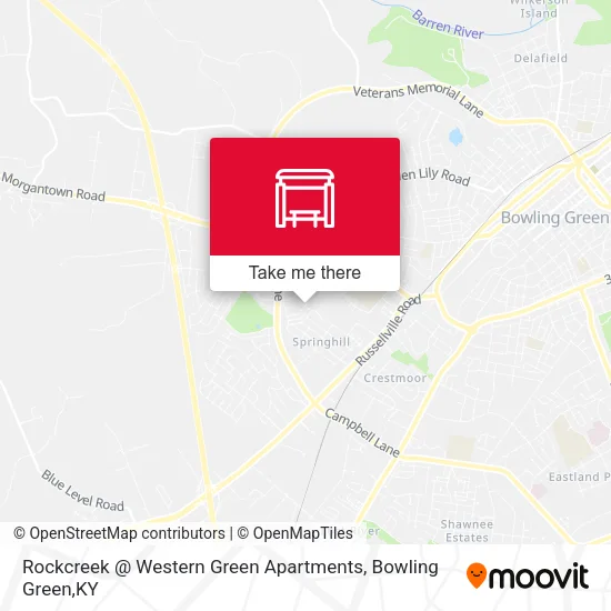 Rockcreek @ Western Green Apartments map