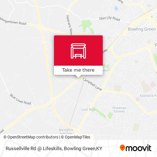 Russellville Rd @ Lifeskills map