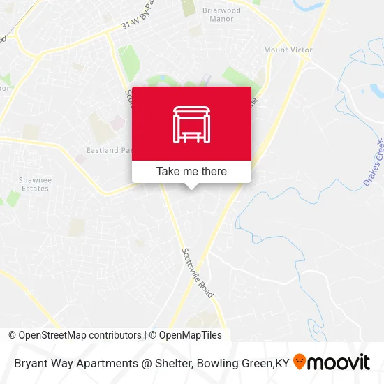 Bryant Way Apartments @ Shelter map