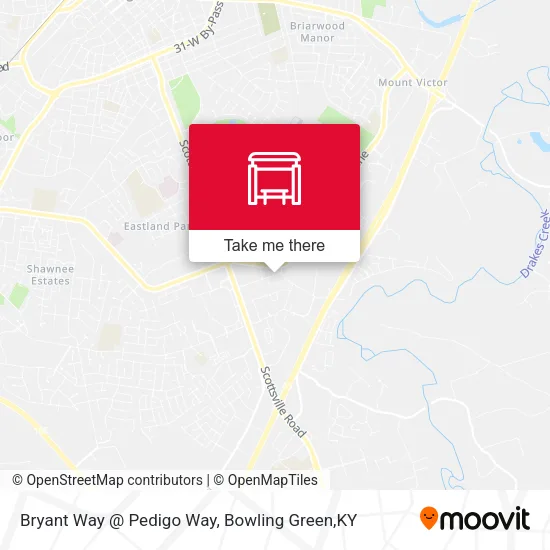 Bryant Way @ Pedigo Way map