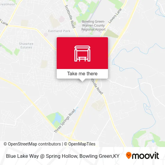 Blue Lake Way @ Spring Hollow map