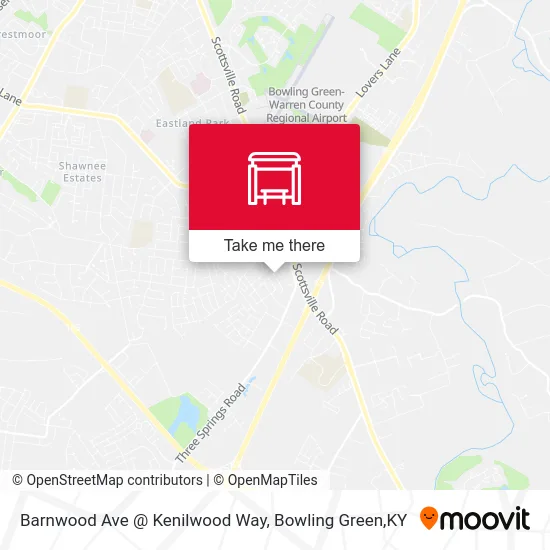 Barnwood Ave @ Kenilwood Way map