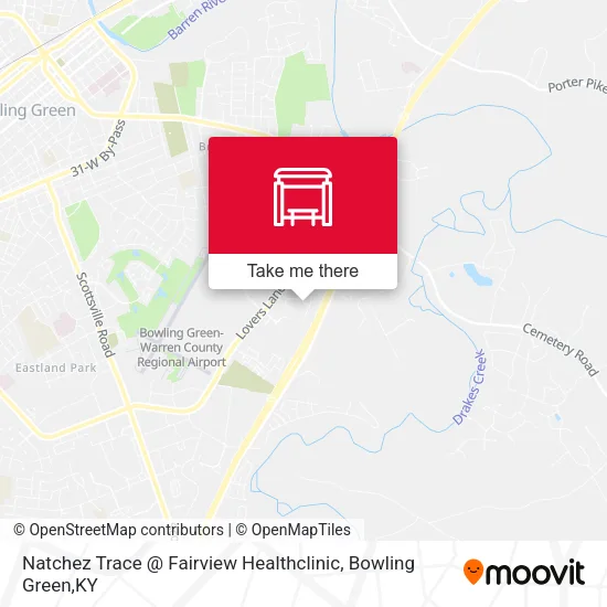 Natchez Trace @ Fairview Healthclinic map