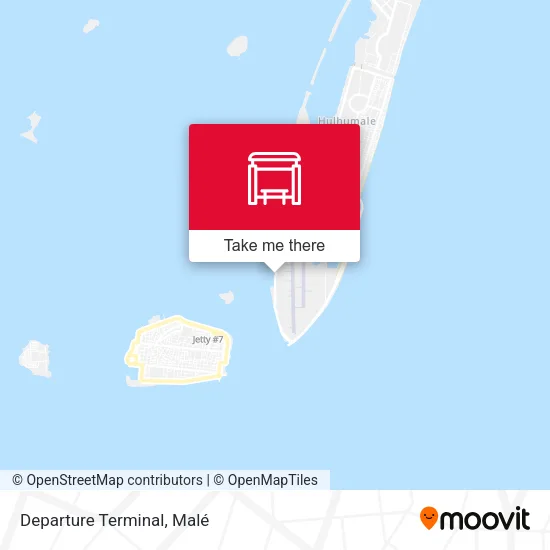 Departure Terminal map