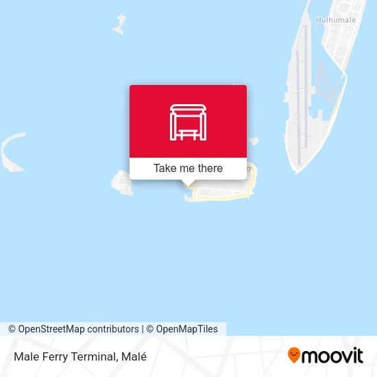 Male Ferry Terminal map