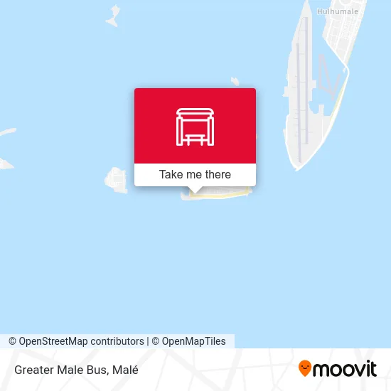 Greater Male Bus map