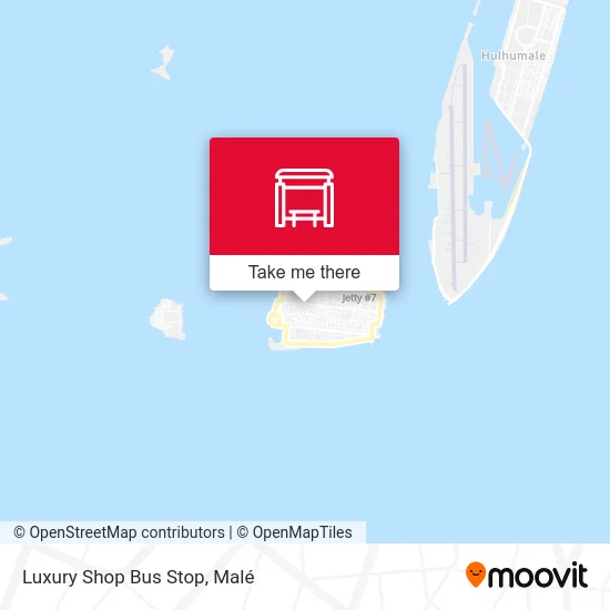 Luxury Shop Bus Stop map