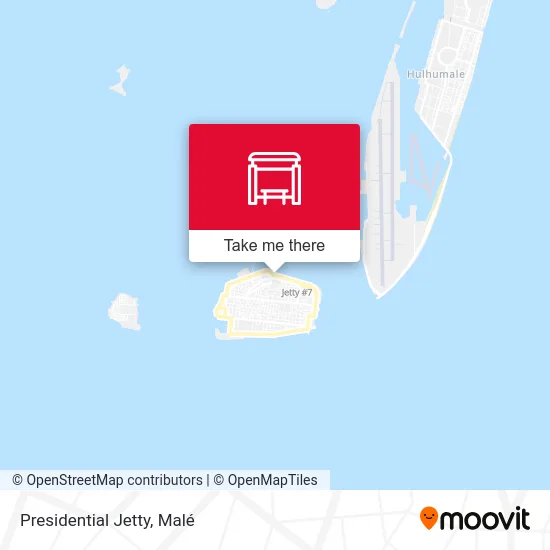 Presidential Jetty map