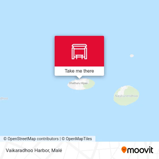 Vaikaradhoo Harbor map