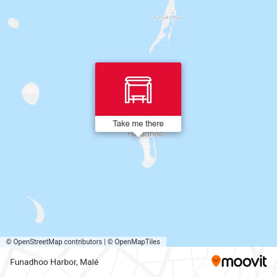 Funadhoo Harbor map
