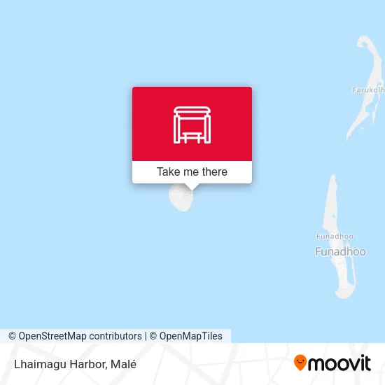 Lhaimagu Harbor map