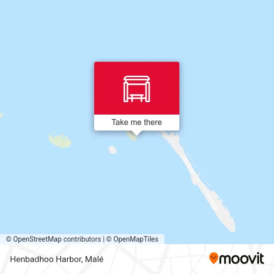 Henbadhoo Harbor map