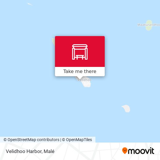 Velidhoo Harbor map