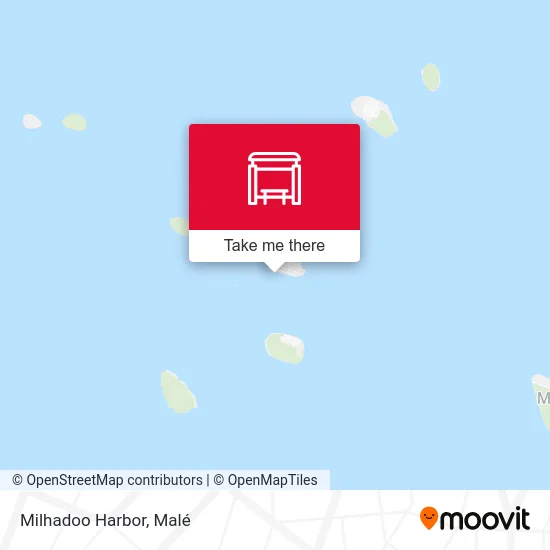 Milhadoo Harbor map
