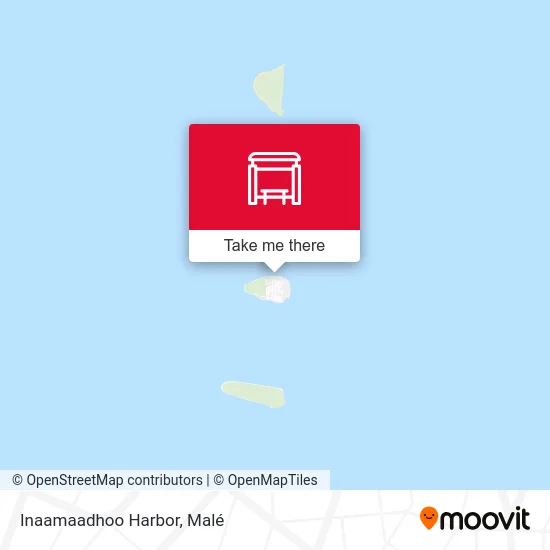 Inaamaadhoo Harbor map