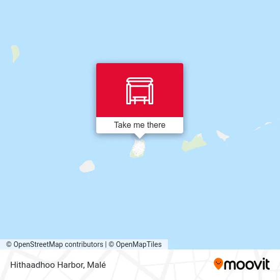 Hithaadhoo Harbor map