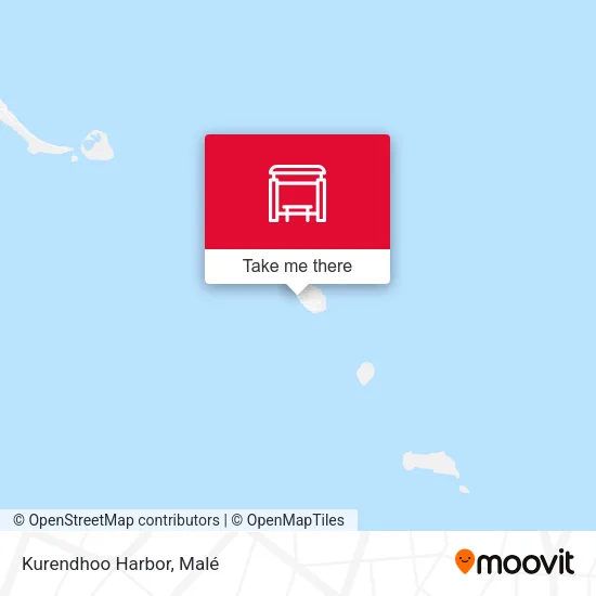 Kurendhoo Harbor map