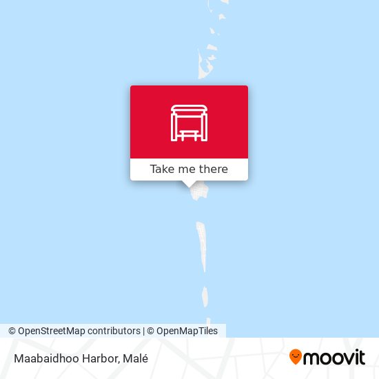 Maabaidhoo Harbor map