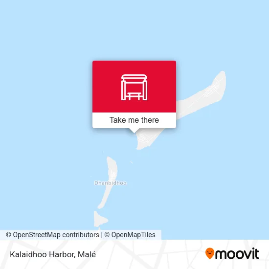 Kalaidhoo Harbor map